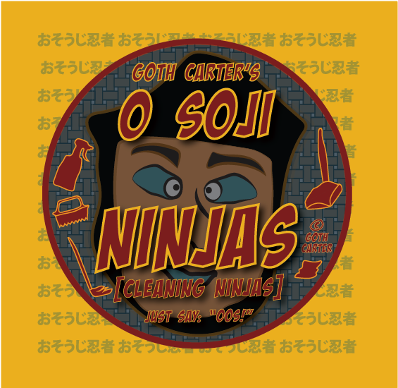 GOTH CARTER'S O SOJI NINJAS STICKER AND SONG LYRICS LINK
						