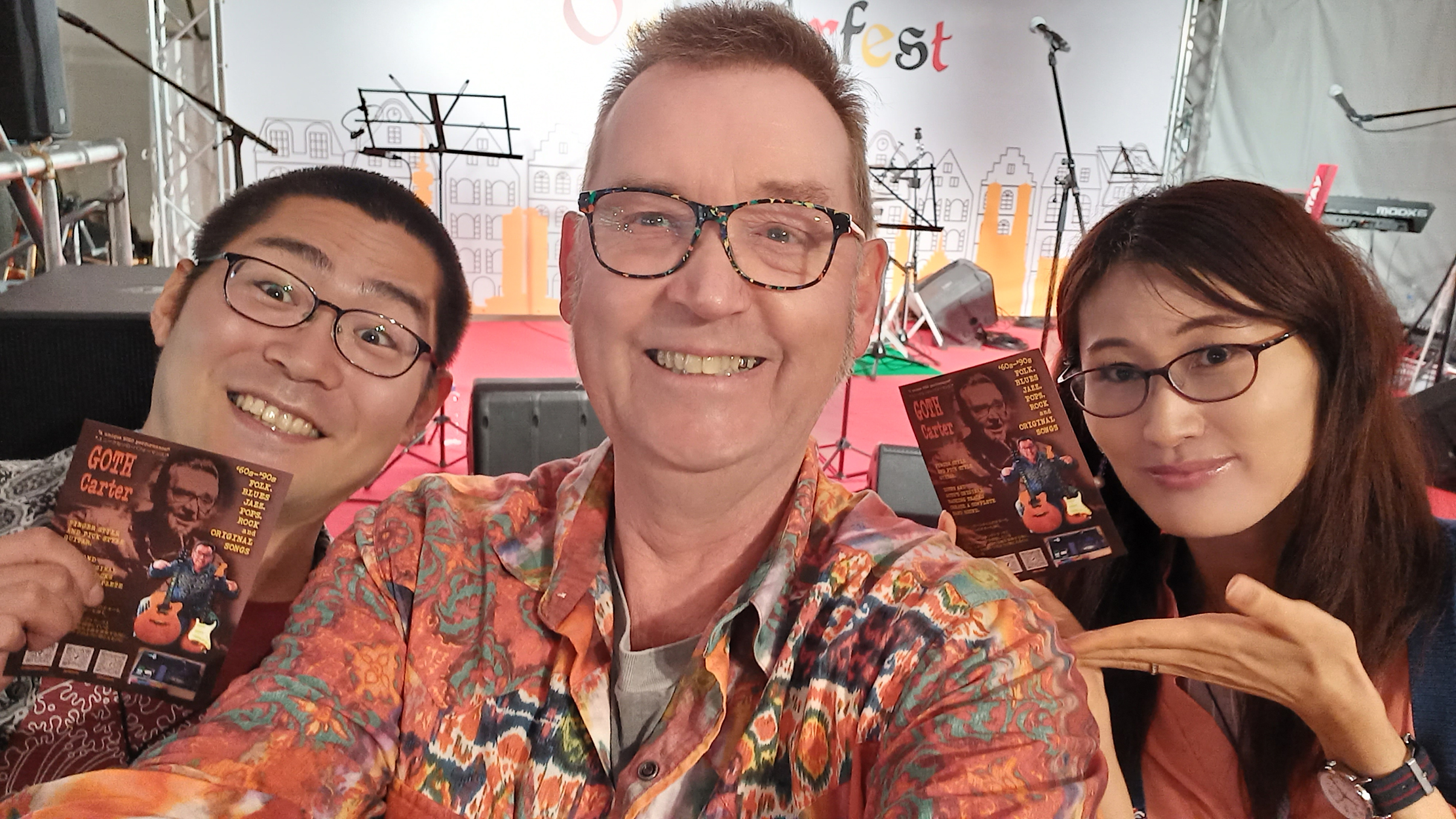 GOTH Carter music show - friday 26-Saturday 27th Sunday 28 April 2024 at KOBE OKTOBERFEST. HARBORLAND KOBE.